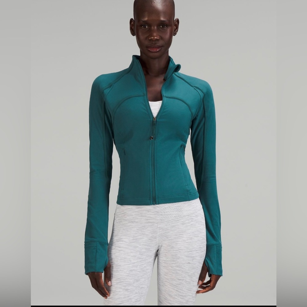 Lululemon Ribbed Nulu Cropped Define Jacket